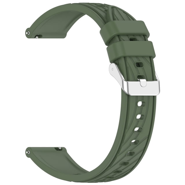 MKHSQHDG Today's Deals 18Mm Textured Silicone Watch Strap Comfortable Fit for All Day Wear Versatile Colors for Active