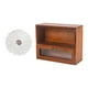 thumbnail image 5 of Armario de almacenamiento Retro, organizador de madera, Mini estante de mesa, contenedor de escritorio, vitrina rústica para tocador, cocina , Estilo b, 5 of 9