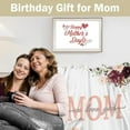 thumbnail image 2 of Birthday Gifts for Mom,Mom Birthday Gifts from Daughter,Gifts for Mom Birthday,to My Mom Blanket from Son,Lightweight Soft Warm Throw Blankets for Home Office Sofa Gifts for Mom Mother 50"X60", 2 of 6