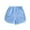 Light Blue, variant on Plebaso Boys Girls Athletic Shorts Elastic Waist Cotton Running Shorts Kids Summer Workout Jogger Shorts