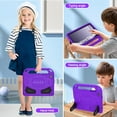 thumbnail image 4 of BMOUO Kids Case for Samsung Galaxy Tab A11+ Plus 11” 2026/A9+ Plus 11 Inch 2023, with Screen Protector, Shockproof Lightweight Stand Handle Samsung Galaxy Tab A11 Plus/A9 Plus Case for Kids, Purple, 4 of 8