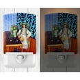 thumbnail image 2 of Lady with her Pug Ceramic Night Light, 2 of 2