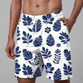 thumbnail image 2 of KPOPLK Mens Swim Trunks Shorts Speedo Swimsuit Summer Bathing Suits Casual Swimwear Swimming for Surfing Gifts for Men Beach(Sky Blue,L), 2 of 5