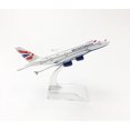 thumbnail image 1 of Modèle Original 16cm a380 Avion Airbus Modèle Réduit Métal 1:400 Jouet Avion Collection Cadeau -British Airways,A2, 1 of 6