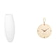 thumbnail image 1 of Cubierta de lámpara de pie,Lámpara de pie decorativa con pantalla de papel de arroz,Lámpara de pie clásica con pantalla y accesorios de iluminación,Reloj de pared,Reloj de pared decorativo, 1 of 8