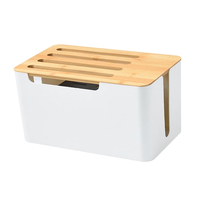 DOLITY Boîte de Rangement pour Routeur, Support de Fils Simple pour Salon