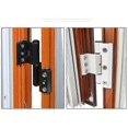 thumbnail image 2 of Aluminum Alloy Door And Window Hinge Broken Bridge Thermal Insulation Casement Window Hinge Glass Door Hardware Hingeblack150mm, 2 of 3