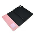 thumbnail image 5 of SaniMore Wallet Case for Samsung Galaxy Tab A8 Case 10.5" 2022 SM-X200/X205, Card Slots & Pen Holder [Auto Sleep] PU Leather Magnetic Ciasp Kickstand Shockproof Full Protective Cover, Pink, 5 of 10