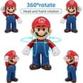 thumbnail image 6 of Super Mario Action Figure Playset – 6 PCS Character Collection, Movable Figures 4.3–5.5", Collectible Toys for Play and Display, 6 of 8