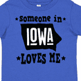 thumbnail image 4 of Inktastic Someone in Iowa Loves Me Souvenir Boys or Girls Toddler T-Shirt, 4 of 5