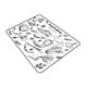 thumbnail image 5 of Alfombrilla de secado de platos reutilizable, alfombrilla de fregadero para encimera, utensilios de cocina, escurridor de fregadero de cocina para , Blanco 30x40cm Soledad Escurreplatos, 5 of 10