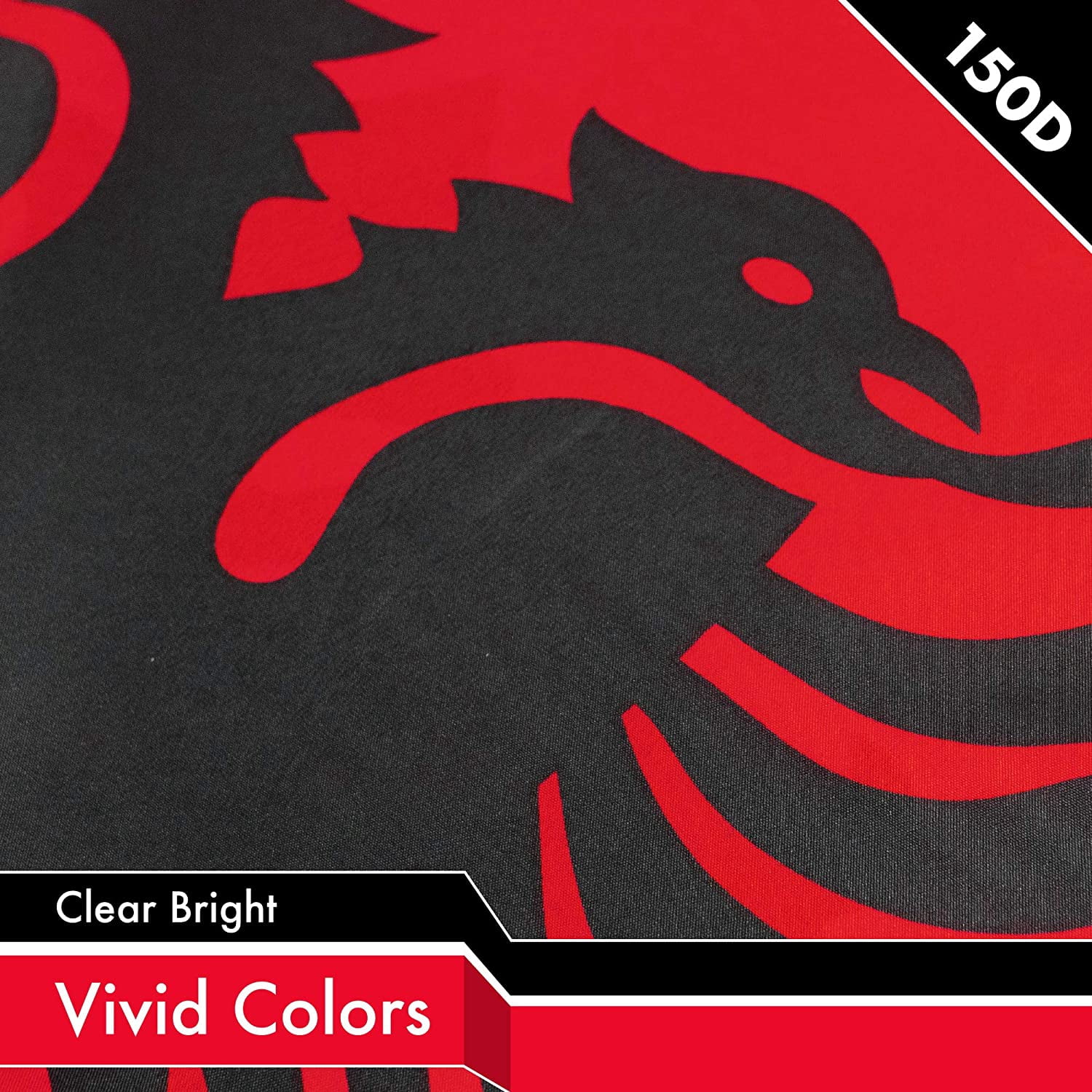 G128 Combo Flag Pack: USA American Flag 3x5 ft 150D Printed Stars & Albania Flag 3x5 ft 150D Printed