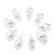 thumbnail image 1 of Silver Color Plated Brass Lobster Claw Clasps Parrot Trigger Clasps Nickel Free 12x7x3mm Hole: 1mm, 1 of 6