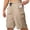 #59-Khaki, variant on Men's Quick Dry Outdoor Hiking Shorts with Zipper Pockets & Elastic Drawstring Waist Gifts