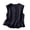 Navy, variant on Breathable Sleeveless Round Neck Blouse for Women Summer Cotton Linen Tank Soft Lightweight Essential XXL Size Black