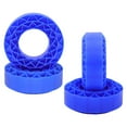 thumbnail image 1 of serony 4 Pieces Silicone Tire Inserts Upgrade for Hobby RC 1/10 Car Scale Blue Car Model Blue 106x42mm, 1 of 6