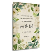 Flower Wall Art Proverbs 31 30 Wall Art Bible Verse Poster Decorations Modern Painting For Bedroom Print Canvas Artwork Framed 20x30 in