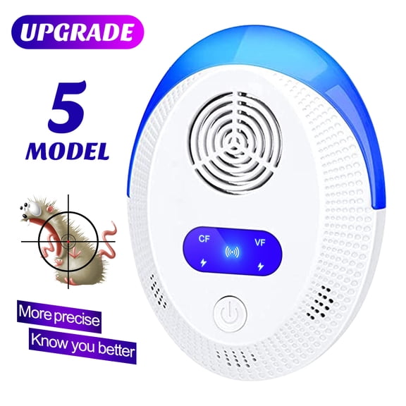 Ultrasonic Pest Repeller, 1 Pack, Electronic Indoor Pest Repellent Plug in for Insects, Pest Control for Living Room, Garage, Office, Hotel
