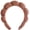 Brown, variant on CoCoMangos Spa Headband for Women Terry Cloth Headband for Washing Face Makeup Skincare Headband Puffy Headband