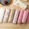 LuoYinDa Cookie Sheet Liners Wax Paper Pad Paper Printing Food Wrapping