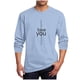 thumbnail image 4 of TaTaai Men's Fashion Graphic Pullover, Casual Printed Long Sleeve Blouse, Soft Round Neck Top, Stylish Tee for Outdoor Casual Gift, 4 of 4