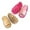 Beige Pink, variant on 2x Microfiber Slippers, Cleaner Portable Unisex Household Open Toe Lazy Cleaning Tool for Kitchen Bedroom Bathroom ing House Dusting