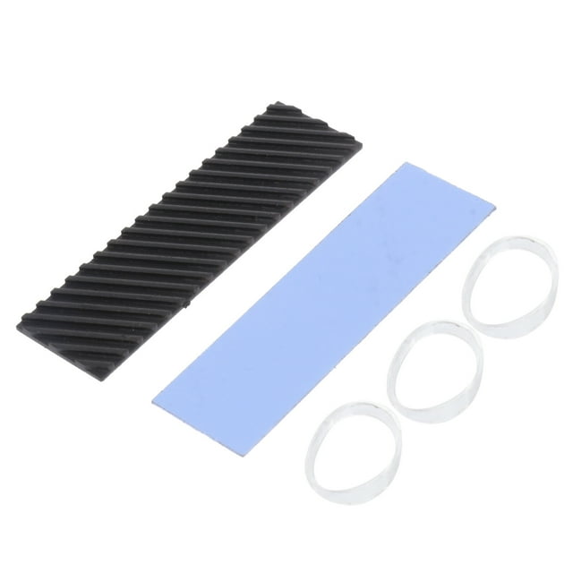 Shisuyan Module de Conduction pour Dissipateur Thermique Revêtement en Graphène Lot de 1 2.8X0.8X0.2In
