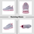 thumbnail image 7 of JOYFON Women Running Shoes Tennis Athletic Sneakers Air Cushioned Non Slip Lightweight Walking Shoes GrayPink Size 9.5, 7 of 7