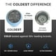 thumbnail image 3 of Botella de agua The Coldest Coldest con aislamiento al vacío de 1,2 L Supernova Silver The Coldest Water Ver descripción, 3 of 9
