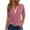 Red Tops for Women _P, variant on Women's Summer Clothes Short Sleeve Loose Fit Flowy Tunic Tops Vintage Fashion 2024 Henley Neck Flowy Shirts Dressy Casual Tops for Lady Striped Color Block 1/4 Button up Blouse Wine T Shirts XXL