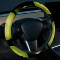 thumbnail image 2 of Pear 14.5 Inch Printing PVC Leather Car Wheel Covers Steering Wheel Cover Auto Accessories, 2 of 6