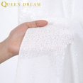 thumbnail image 3 of Mantel QueenDream, 229 x 335 cm, rectangular con lentejuelas, color blanco, 3 of 6