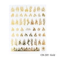 thumbnail image 4 of Calcomanías de arte de uñas con llamas para mujeres Calcomanías de uñas con llamas No tóxicas Autoadhesivas Decoración de uñas para manicura, 4 of 10