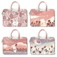 thumbnail image 7 of DIY Laptop Bag Laptop Sleeve Case Multi Size 12 13 14 15 17 inch Cartoon Rabbit Bag Computer Hand Bag Messenger Bag Laptop Case (WK-0923,15-15.6 inch), 7 of 7