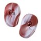 thumbnail image 4 of 2 unidades de protectores de silicona para los oídos, tapones para los oídos de peluquería, orejeras para teñir el cabello Marrón, 4 of 8