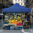 thumbnail image 3 of Patiojoy 10'x 10' Pop Up Canopy Tent Easy Set-up Outdoor Tent Commercial Instant Shelter w/ 3 Adjustable Heights Blue, 3 of 10