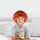 thumbnail image 4 of Gorra de baloncesto para niños | Gorra de tela naranja para disfraz de balón deportivo | Artículos de fiesta y accesorios fotográficos para eventos temáticos y disfraces, 4 of 7