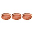 thumbnail image 2 of tssuouriy Anti-Skid Turntable Spice Rack Bathroom Storage Tray Organizer Container Orange L 3Set, 2 of 6