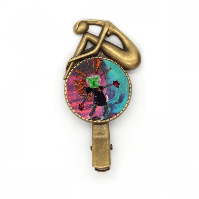 Mareado y caída primera Art Broche broche broche broche Metal retro
