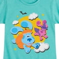 thumbnail image 3 of Blue's Clues & You! - Full Moon - Toddler And Youth Girls Short Sleeve Graphic T-Shirt, 3 of 5