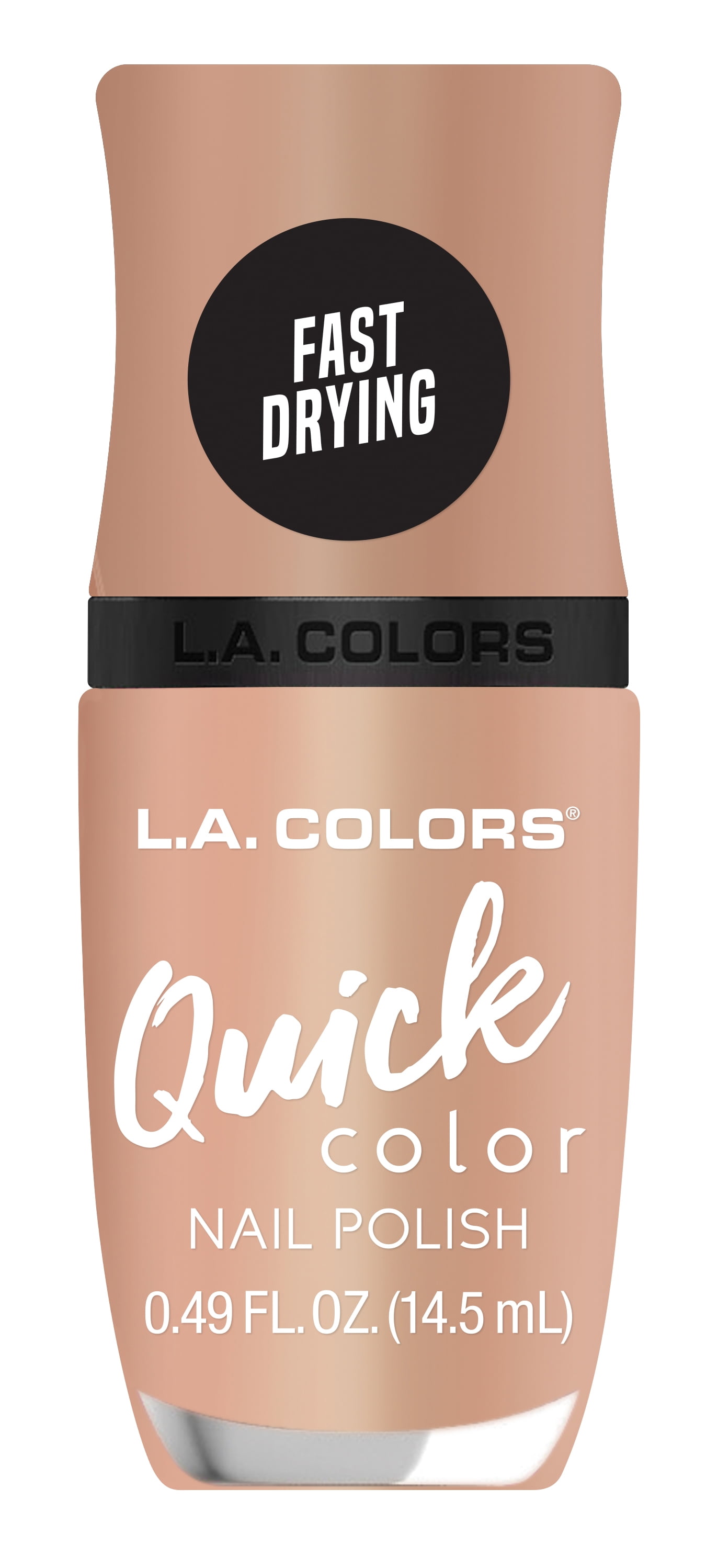 L.A. COLORS Quick Color Fast Drying Polish, Eager, 0.49 fl oz Walmart