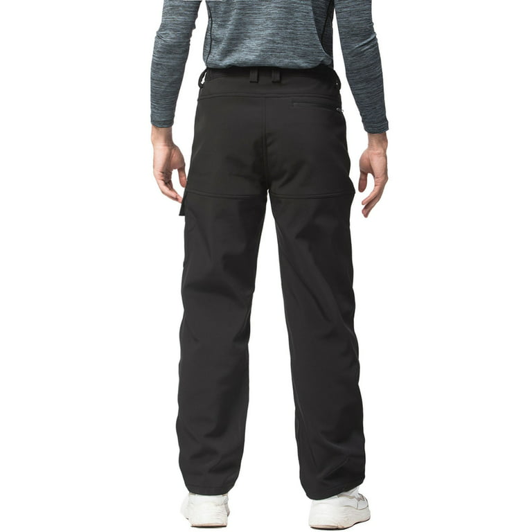 adviicd Men Pants For Hot Weather Men Casual Pants Regular Fit Men's Harun  Style Washable Cotton Elastic Belt Solid Color Casual Pants Black 2XL 