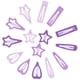 thumbnail image 3 of 15 pinzas para el pelo con broches adorables, horquillas de metal (estrella de cinco puntas, corazón, lágrima, rectángulo, estrella de cuatro puntas), 3 of 7