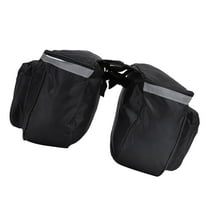 Bike Rear Carrier Bag, Bicycle Seat Bag Luggage Pannier Rack Tail for Camping