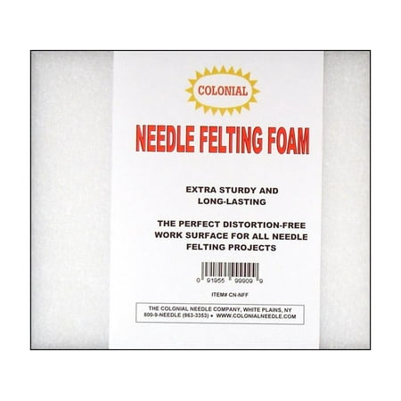 Colonial Ndl Needle Felting Foam 9x8x2