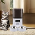 thumbnail image 4 of Alimentador Automático Para Mascotas De 5 Litros De Capacidad, Comederos Para Perros Y Gatos Desmontables Con Control Remoto De Porciones Por Aplicación, Dispensador, 4 of 7