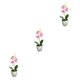 thumbnail image 5 of Planta artificial Wosthever No tóxica para mascotas Blanco + Morado, 5 of 6