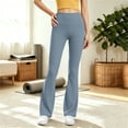 thumbnail image 5 of Lutiedan Flare Leggings for Women Soft High Waisted Yoga Bootcut Leggings Casual Stretch Athletic Gym Bell Bottom S-3XL, 5 of 7