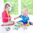 thumbnail image 1 of WLOELOEW Green Hand Knockpiano Pull Musical Instrument Early Educational Learning Music, 1 of 7