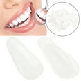 thumbnail image 4 of Bolsa de 70 coronas temporales de resina para dientes superiores e inferiores para el cuidado bucal (blancas), 4 of 9